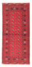 Runner Turkaman Rug - 177 x 97 cm - red