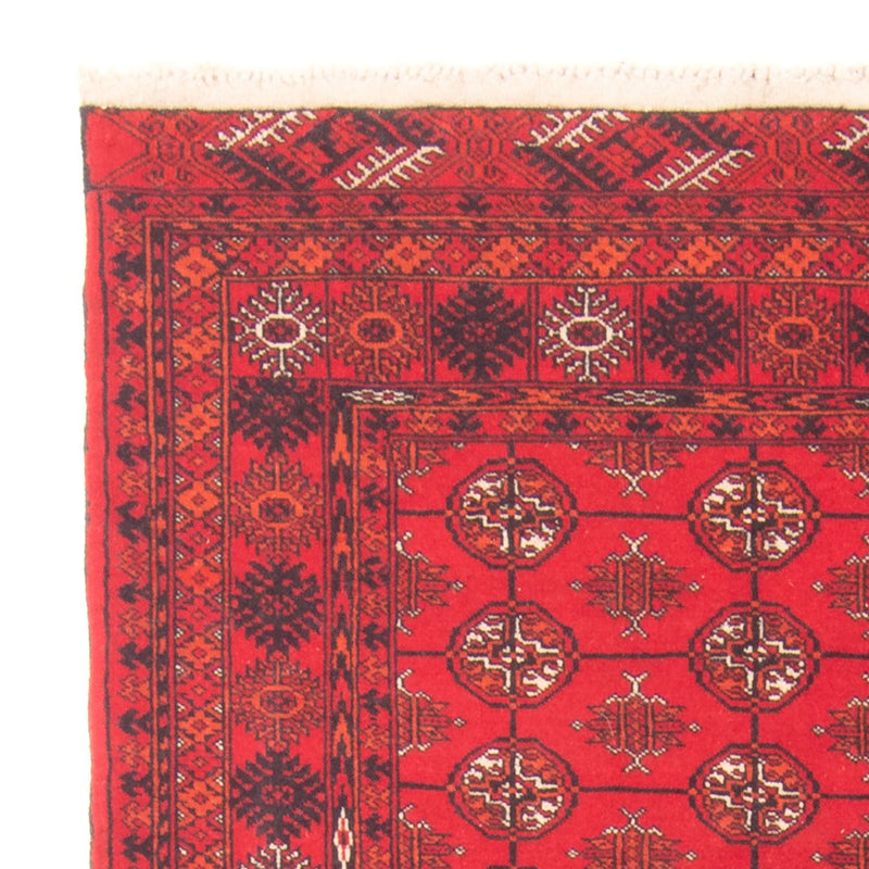 Runner Turkaman Rug - 177 x 97 cm - red