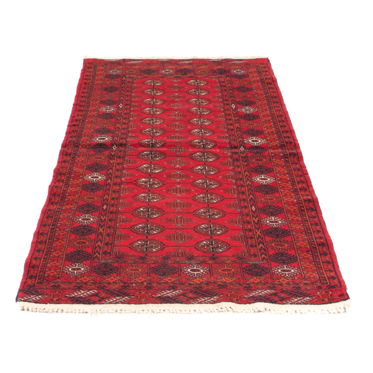 Runner Turkaman Rug - 177 x 97 cm - red