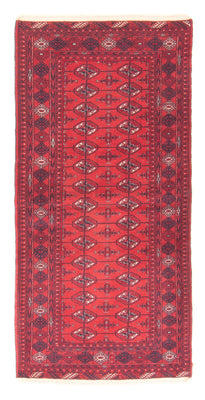 Runner Turkaman Rug - 191 x 88 cm - red