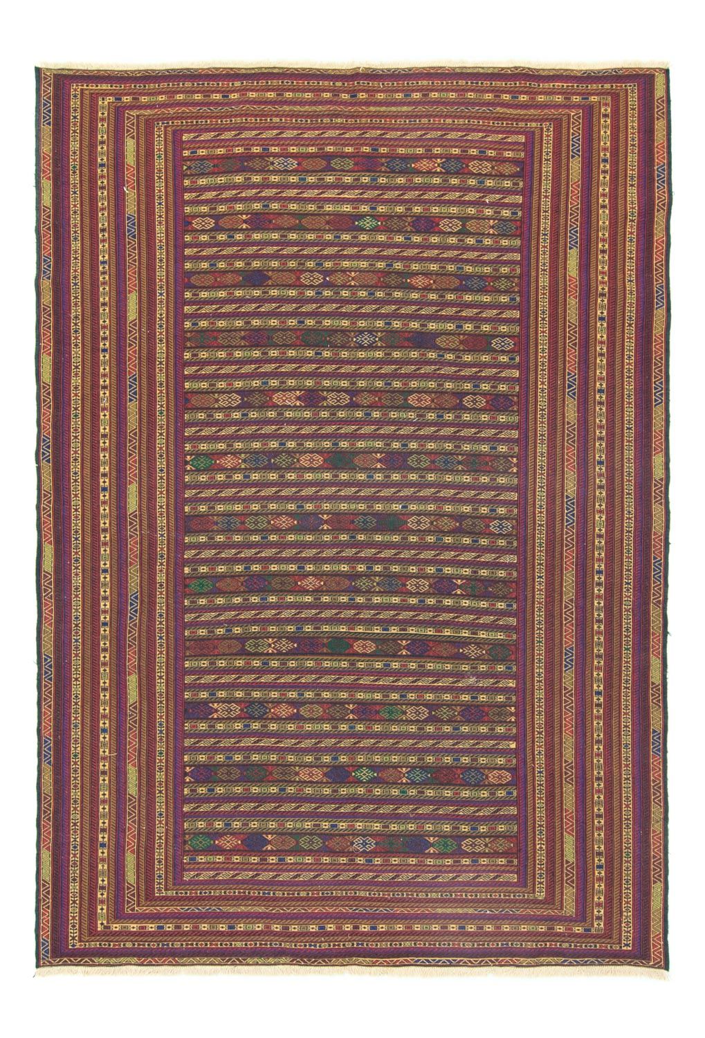 Kelim Rug - Oriental - 278 x 195 cm - brown