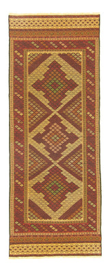 Runner Kelim Rug - Oriental - 212 x 82 cm - multicolored