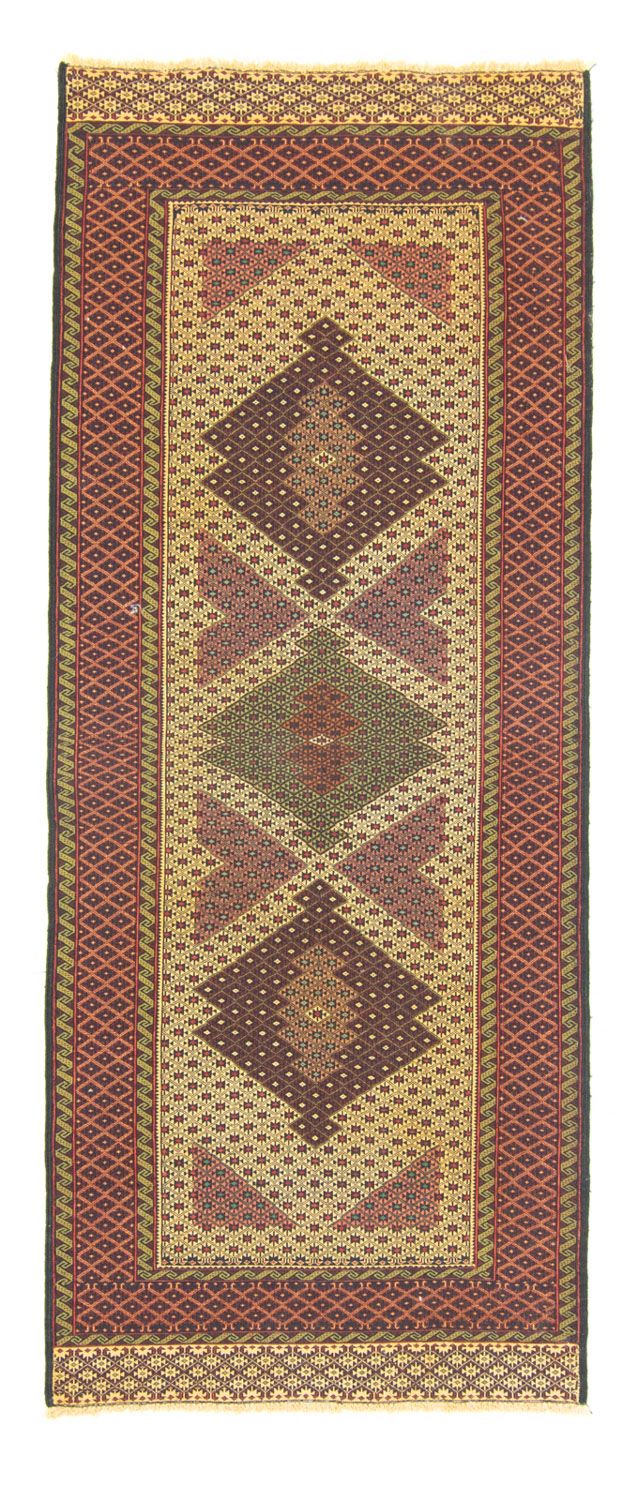 Runner Kelim Rug - Oriental - 201 x 82 cm - beige