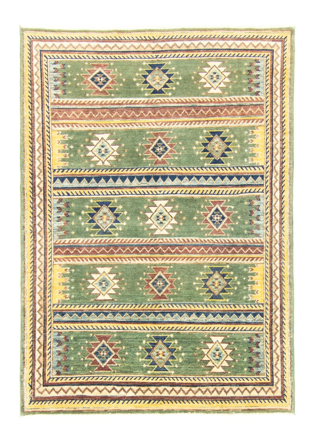Ziegler Rug - 203 x 145 cm - green