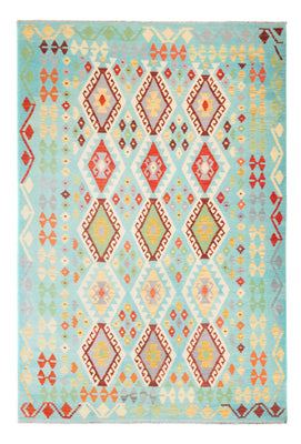 Kelim Rug - Splash - 250 x 176 cm - multicolored