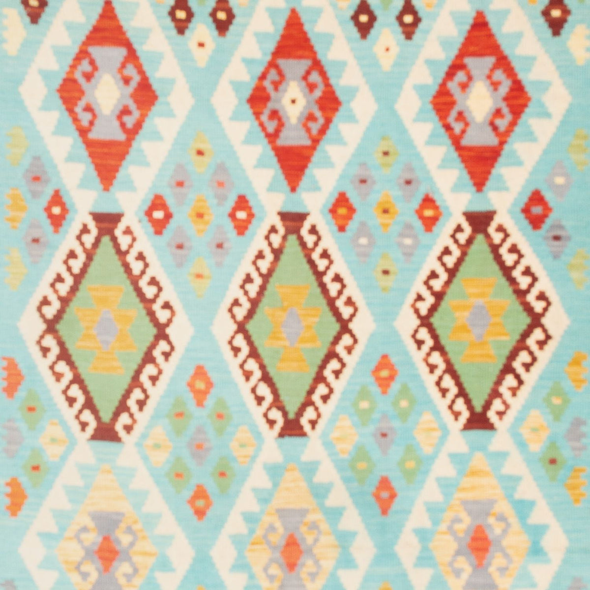 Kelim Rug - Splash - 250 x 176 cm - multicolored