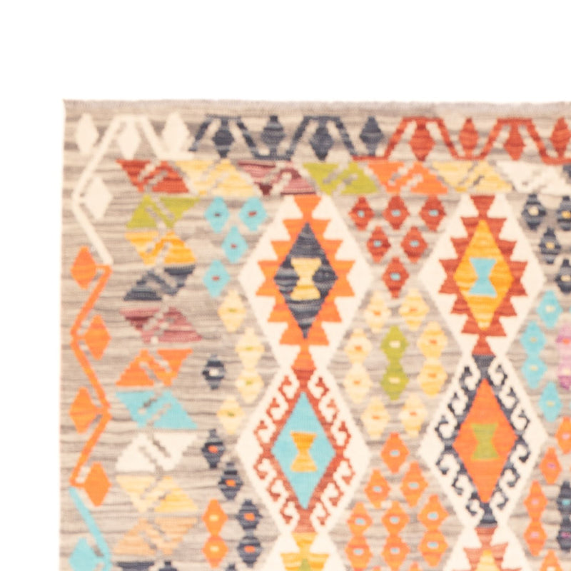 Kelim Rug - Splash - 251 x 176 cm - multicolored