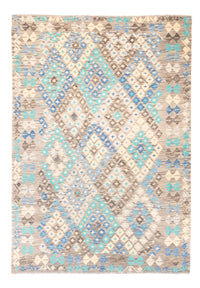 Kelim Rug - Splash - 241 x 174 cm - multicolored