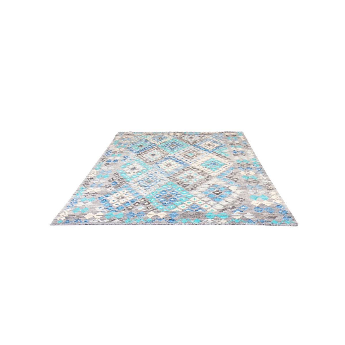 Kelim Rug - Splash - 241 x 174 cm - multicolored