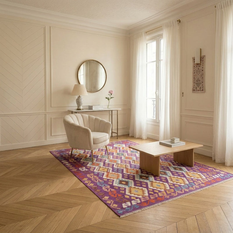 Kilim Maimana Rug 256x178cm - Wool Rug