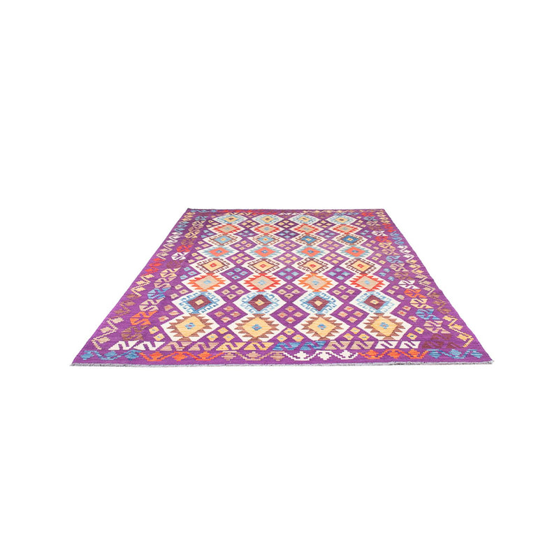 Kelim Rug - Splash - 256 x 178 cm - multicolored