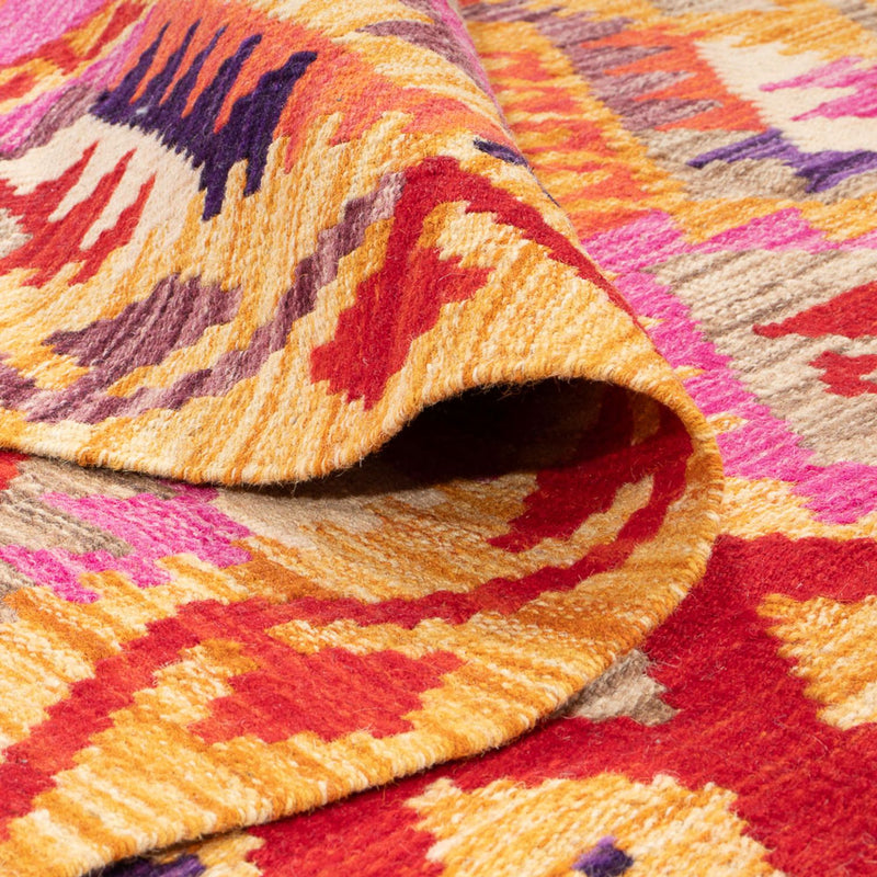 Kelim Rug - Splash - 236 x 177 cm - multicolored