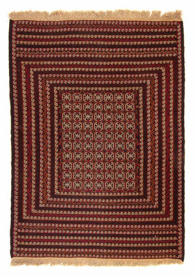 Kelim Rug - Oriental - 180 x 133 cm - dark red