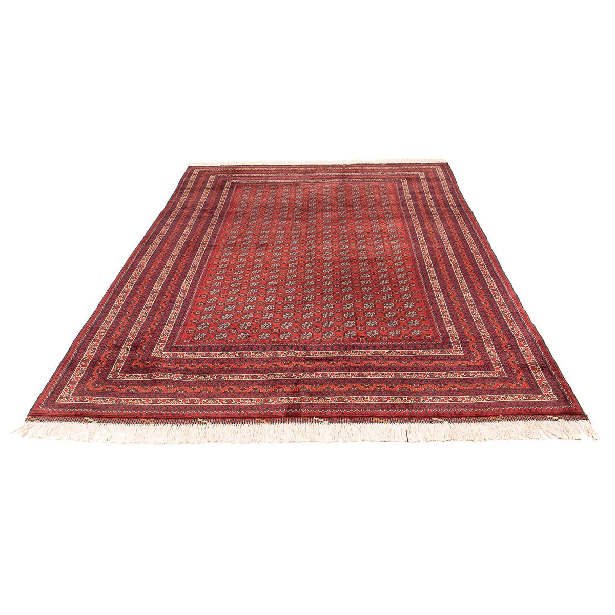 Afghan Rug - Bukhara - 300 x 200 cm - red