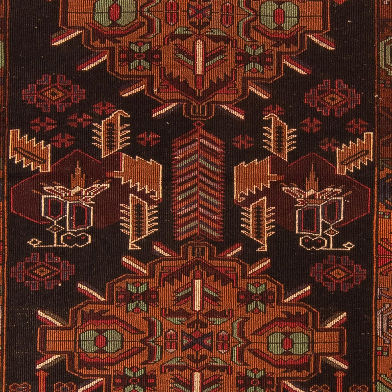 Afghan Rug - 189 x 127 cm - brown