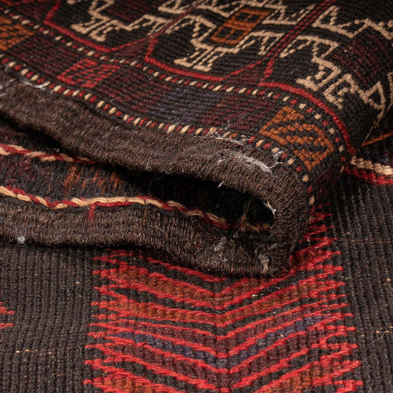 Afghan Rug - 189 x 127 cm - brown