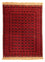 Turkaman Rug - 190 x 153 cm - dark red