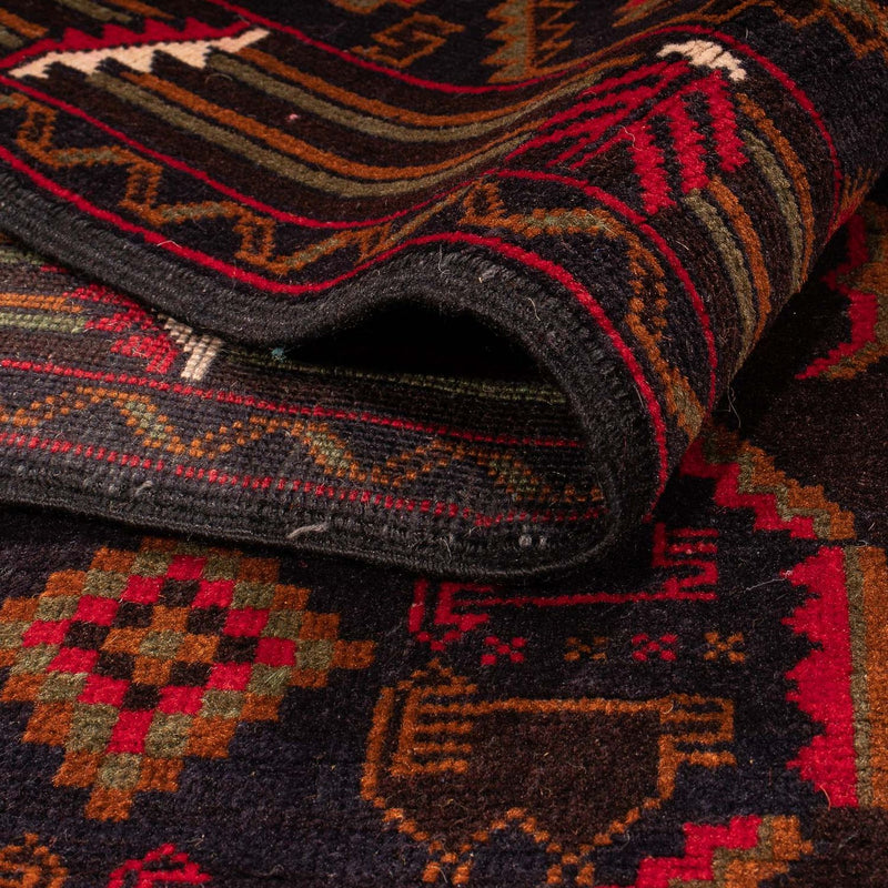 Belutsch Rug - 204 x 125 cm - brown