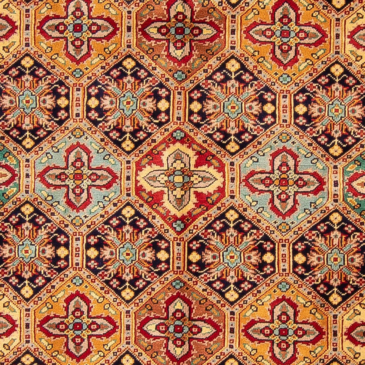 Afghan Rug - 199 x 153 cm - multicolored