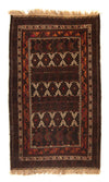 Afghan Kilim Rug 118x178cm - Rectangle / Brown / 118 x 178 cm Rectangle