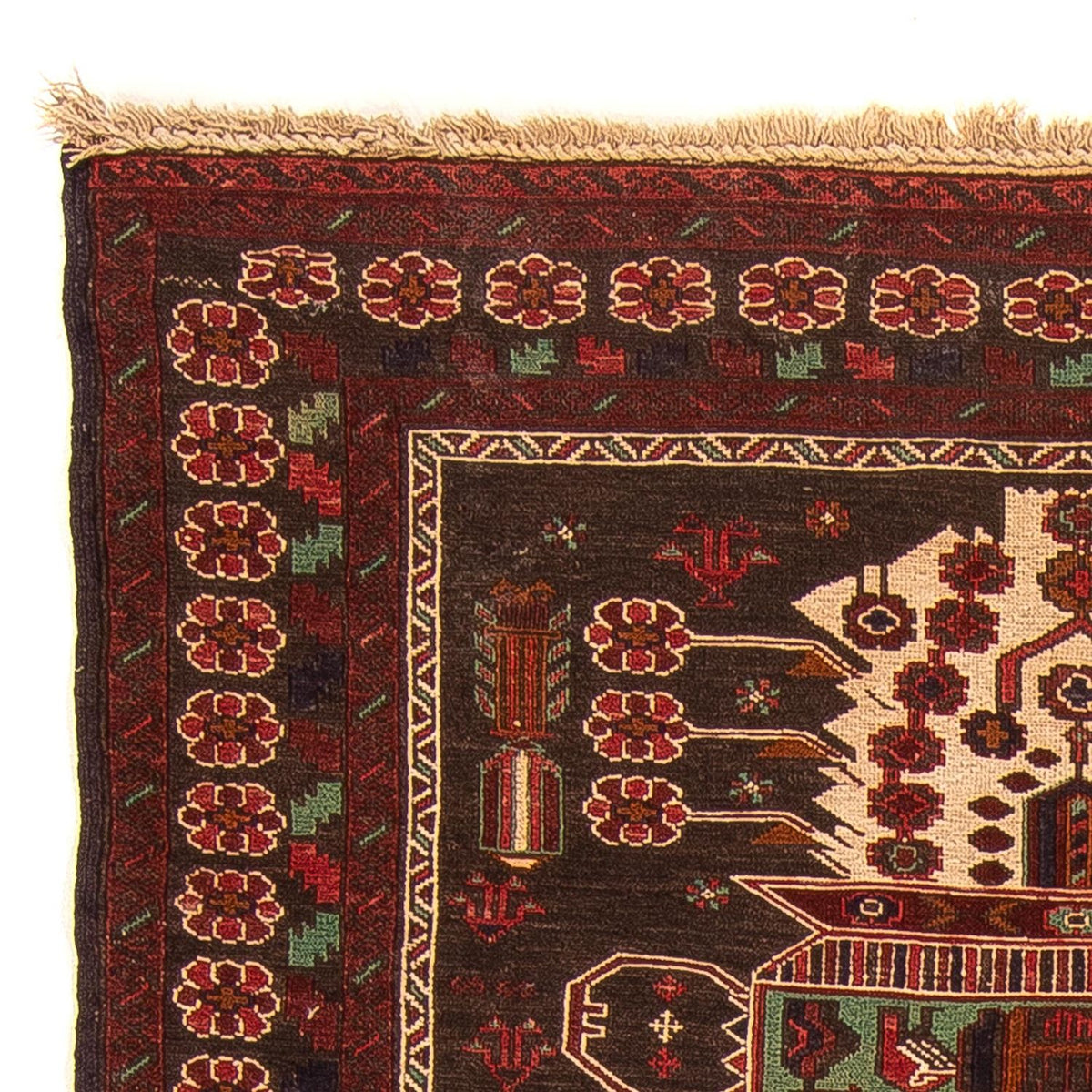 Afghan Kilim Rug 130x179cm