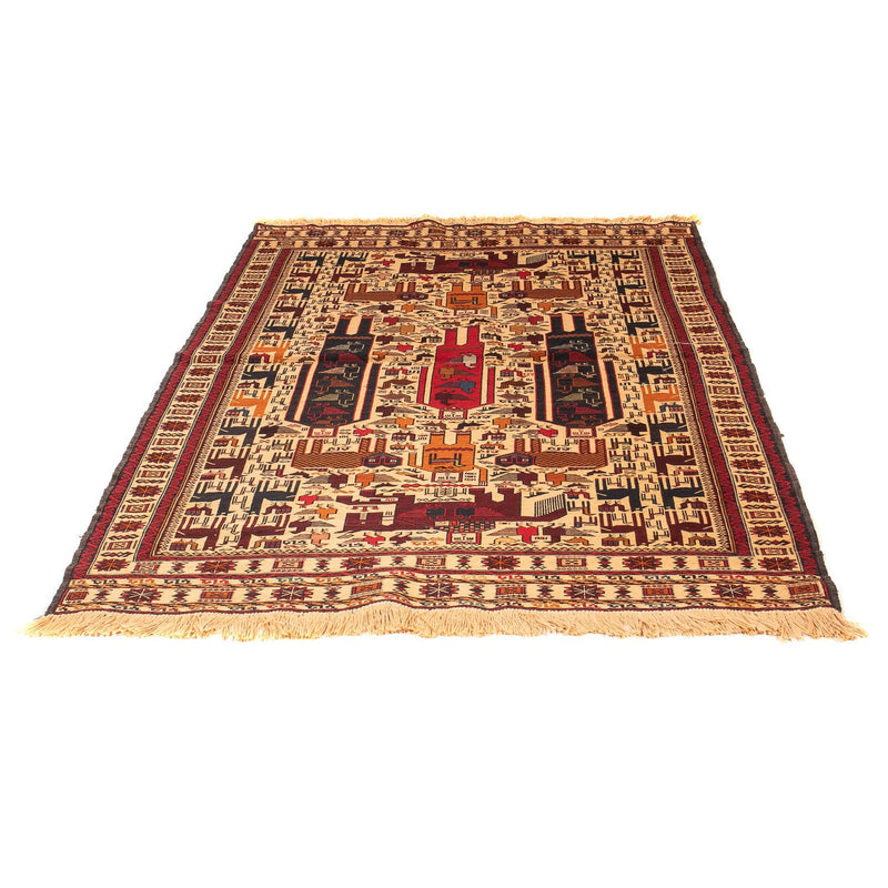 Kelim Rug - Oriental - 197 x 129 cm - light brown
