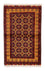 Runner Afghan Rug - Bukhara - 208 x 90 cm - multicolored