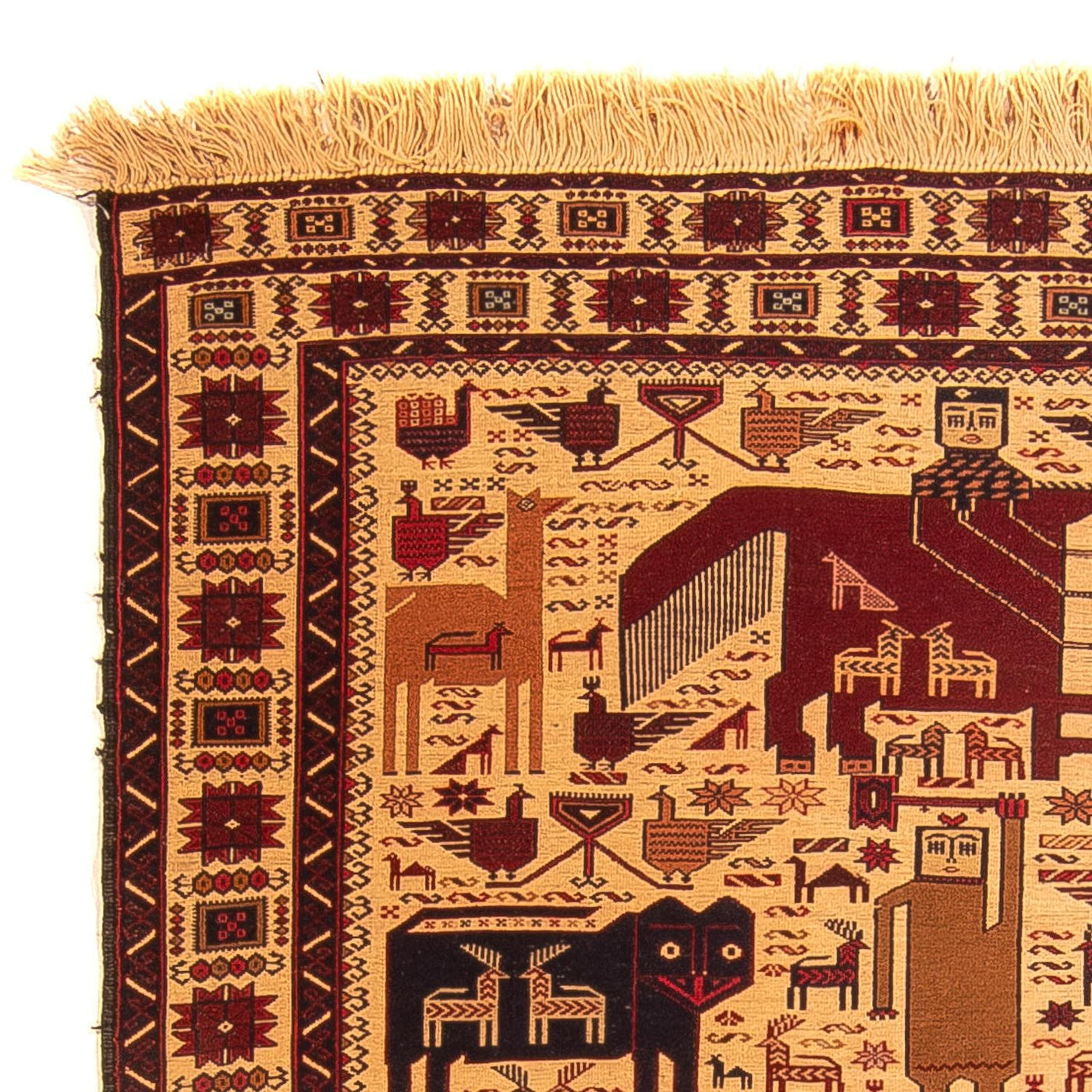 Kelim Afghan Rug 194x124cm