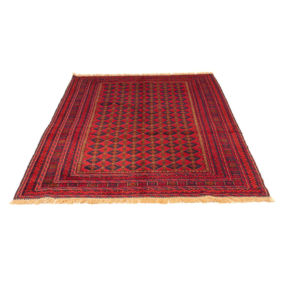 Kelim Rug - Oriental - 202 x 153 cm - dark red