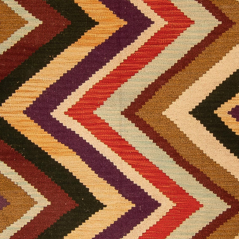 Kelim Rug - Splash - 203 x 145 cm - multicolored