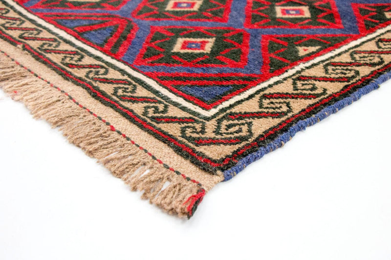 Belutsch Rug - 135 x 82 cm - red