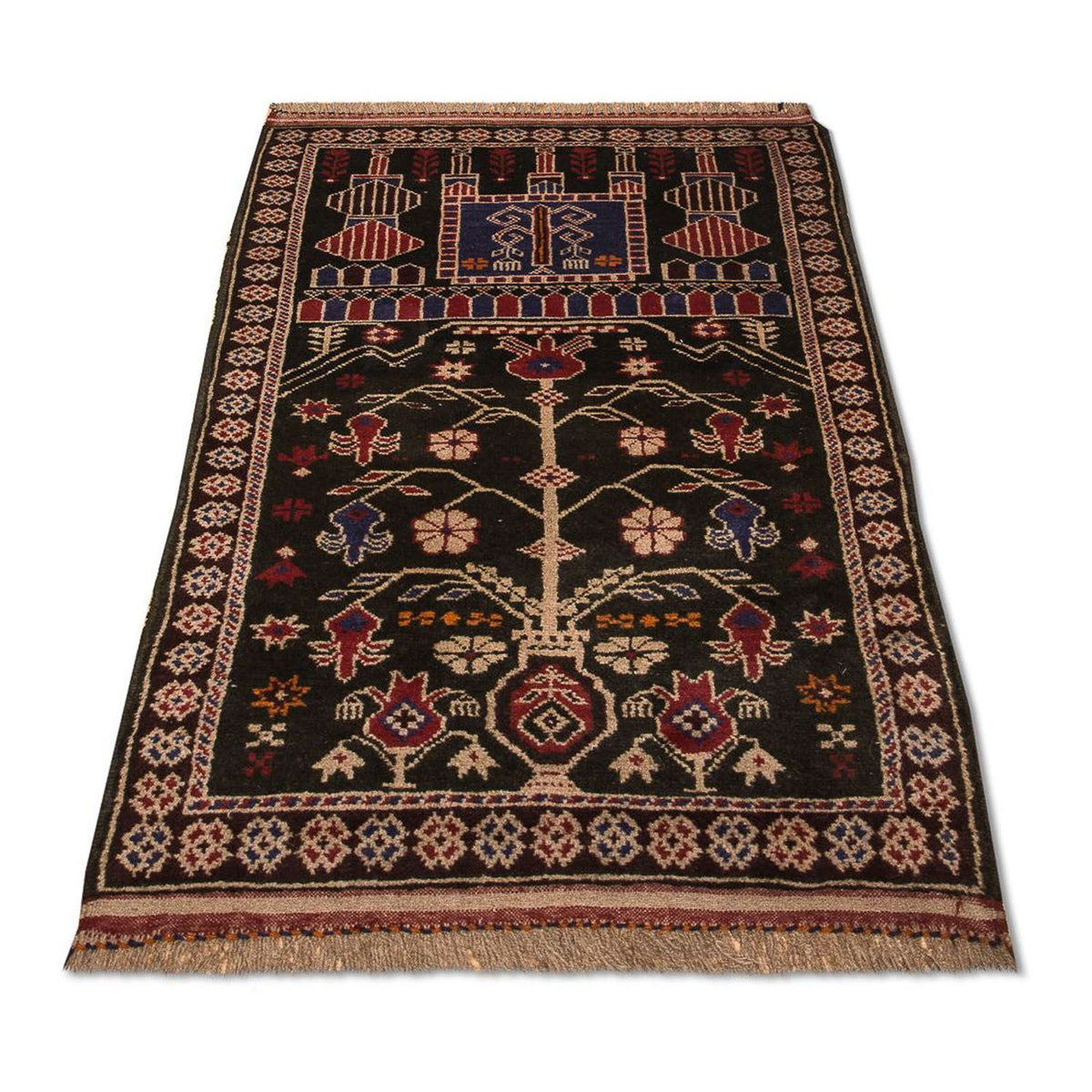 Belutsch Rug - 133 x 77 cm - brown