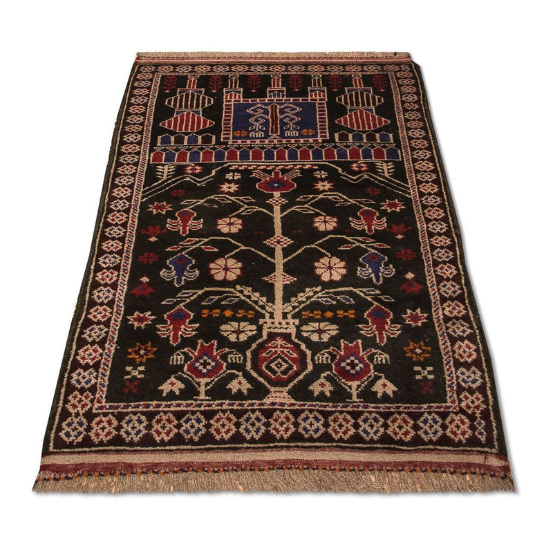 Belutsch Rug - 133 x 77 cm - brown