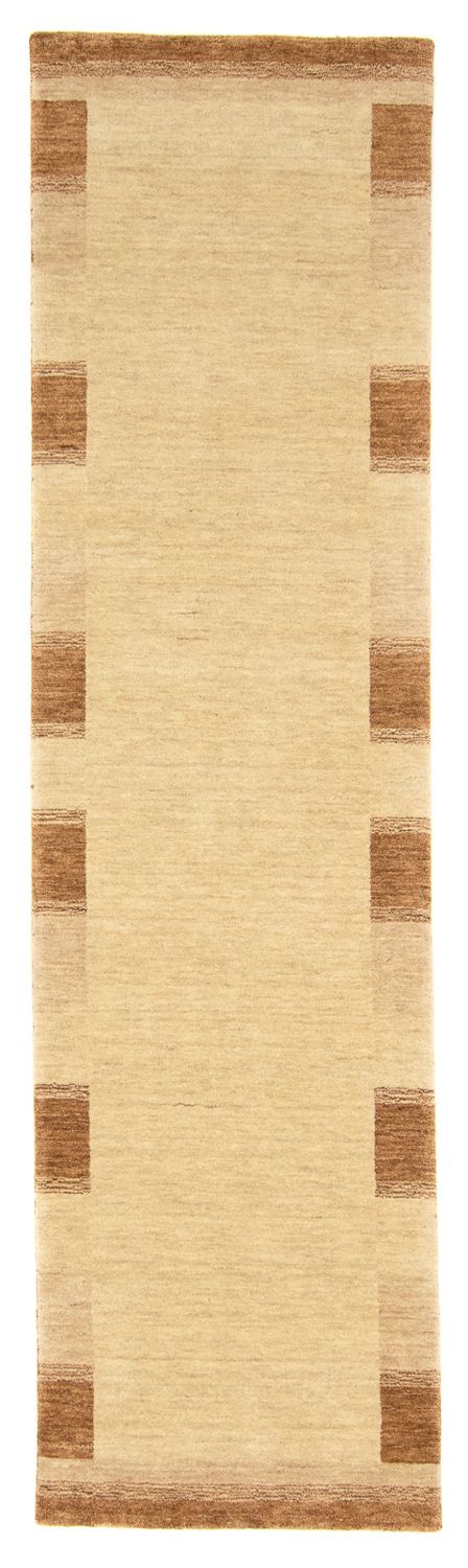 Runner Gabbeh Rug - Indus - 200 x 80 cm - beige