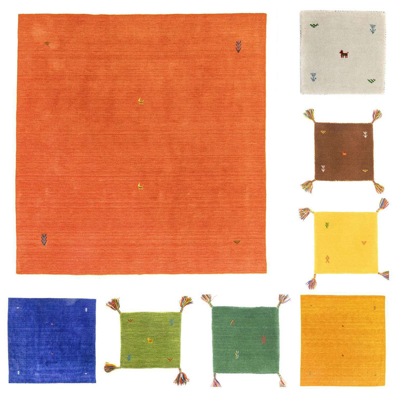 Indo Gabbeh Rug Agra - Wool Rug