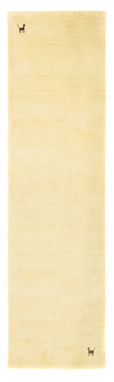 Runner Gabbeh Rug - Indus - 200 x 80 cm - beige