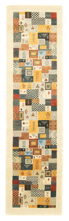 Loribaft Rug Awaro - Wool Rug - Runner / Beige / 80 x 300 cm Runner