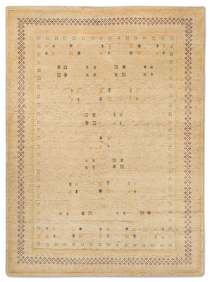 Gabbeh Rug - Loribaft Perser - 250 x 200 cm - beige
