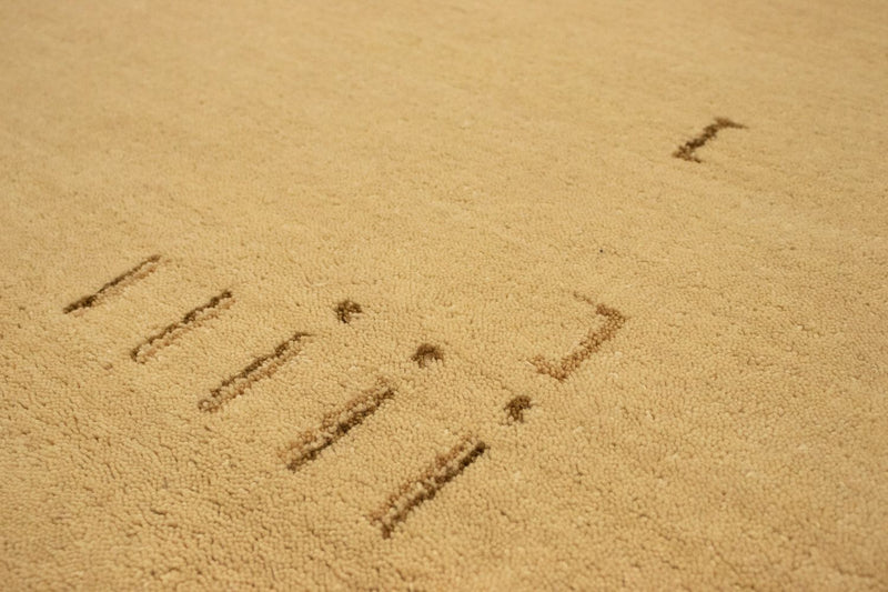 Runner Gabbeh Rug - Indus - 400 x 80 cm - beige