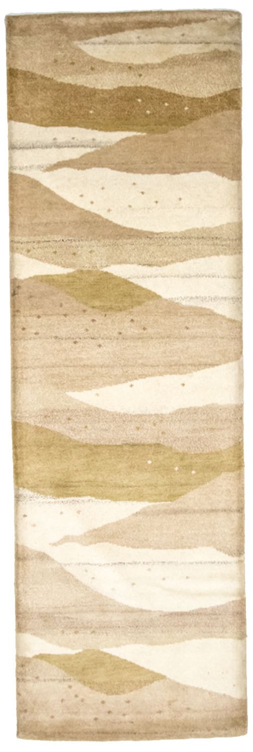 Runner Gabbeh Rug - Indus - 240 x 80 cm - beige