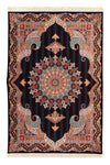 Persian Rugs Abdiel - Rectangle / Black / 100 x 150 cm Rectangle