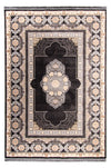 Persian Rugs Zain - Rectangle / Black / 100 x 150 cm Rectangle