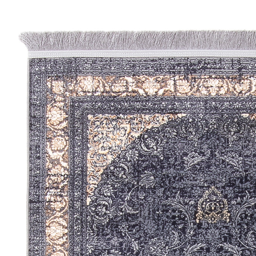 Oriental Woven Rug Golden Glam