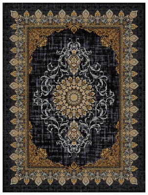 Oriental Woven Rug - Saffron Sensations - rectangle