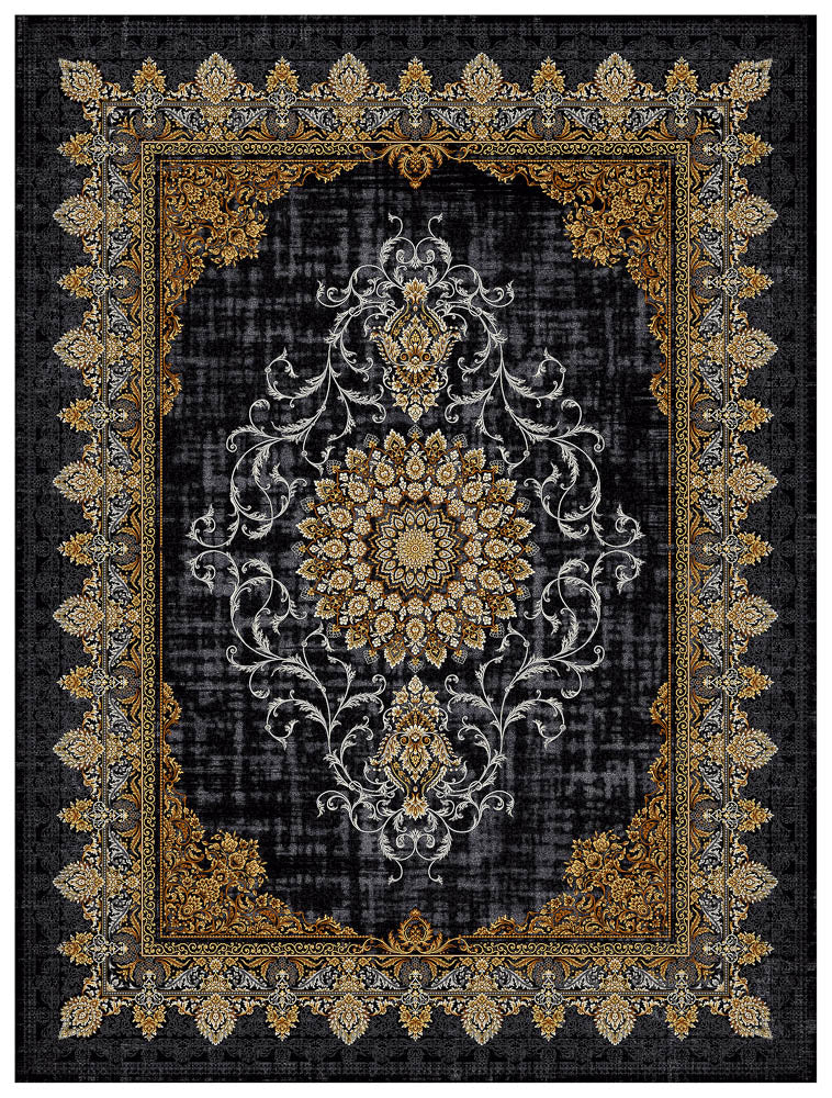 Oriental Woven Rug - Saffron Sensations - rectangle