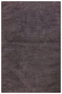 Low-Pile Rug - 180 x 120 cm - black
