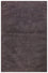 Low-Pile Rug - 230 x 160 cm - black