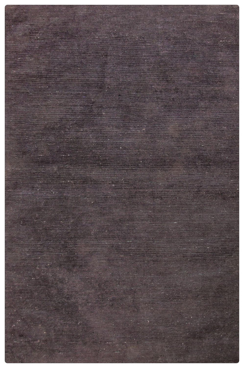 Low-Pile Rug - 230 x 160 cm - black