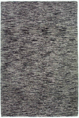 Wool Rug - 240 x 155 cm - black