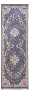 Oriental Woven Rug Diba - Runner / Blue / 100 x 200 cm Runner